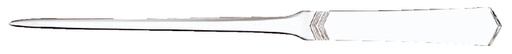 [334051] Ouvre-lettres MAULslim plat inox lame étroite de 245mm blister 1 pièce
