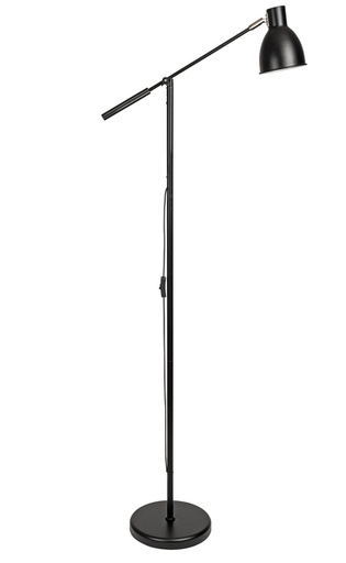 [495403] Lampadaire MAULfinja noir excl Lampe LED 138cm noir