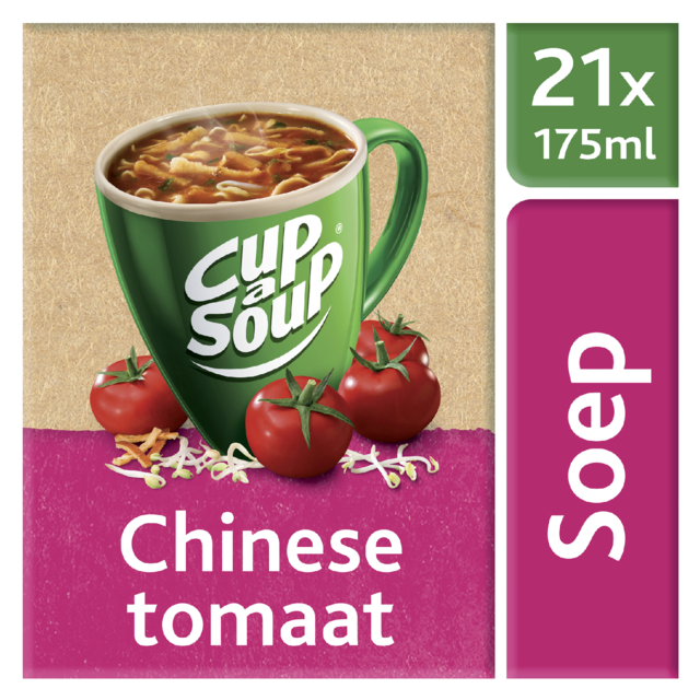 Cup-a-Soup Unox Chinese tomaten 175ml
