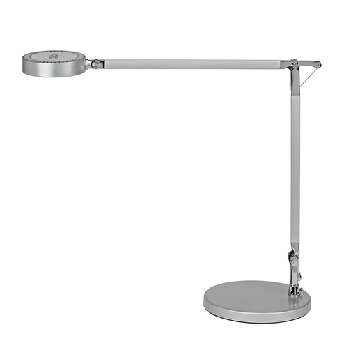 [495414] Bureaulamp MAUL Grace LED voet dimbaar colour vario zilver