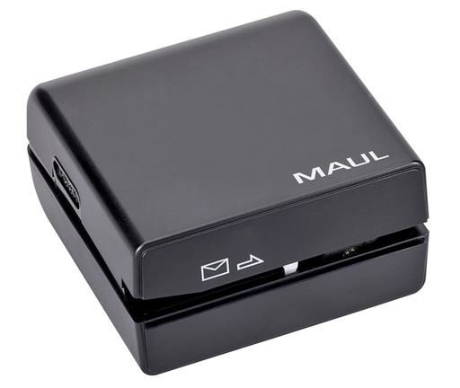 [890740] Briefopener MAUL Electrisch incl 4 batterijen 7.4x7x4cm blister