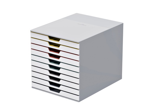 [391503] Module 10 tiroirs Durable VariColor Mix