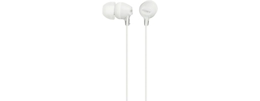 [418757] Ecouteurs Sony EX15AP Basic blanc