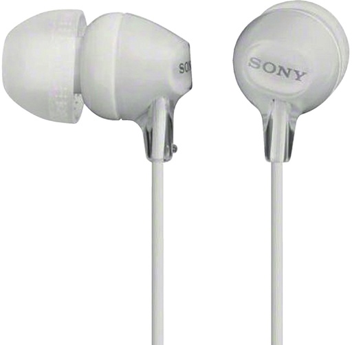 [418755] Ecouteurs Sony EX15LP Basic blanc