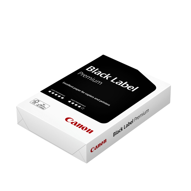 Kopieerpapier Canon Black Label Premium A4 70gr wit 500vel