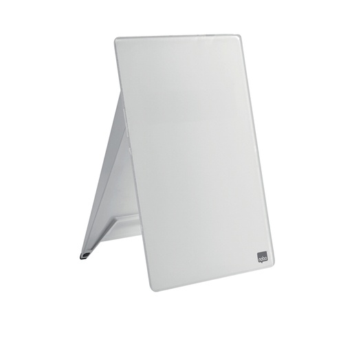 [920847] Chevalet de bureau Nobo surface en verre effaçable à sec