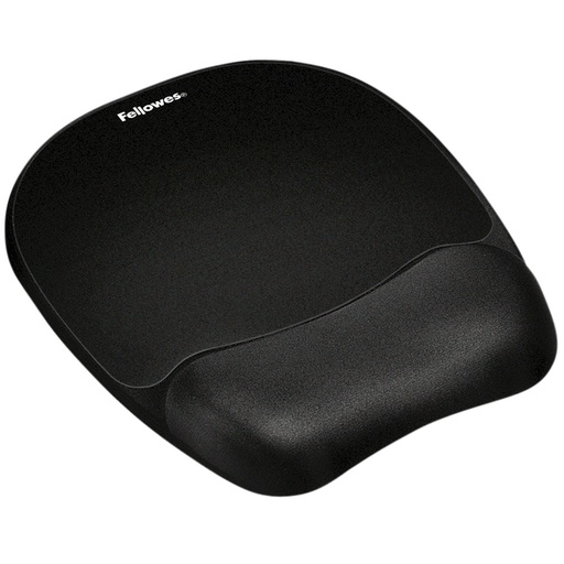 [436407] Tapis souris avec repose-poignet Fellowes mémoire de forme noir