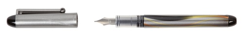 [600015] Stylo plume Pilot V-pen argent noir