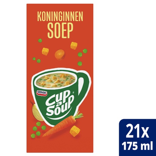 [890191] Cup-a-Soup Unox koninginnensoep 21x175ml