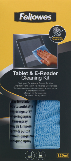 Reinigingsset Fellowes voor tablet en e-reader