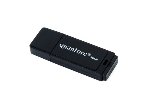 [435642] Clé USB 2.0 Quantore 16Go noir