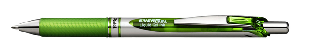 Roller gel Pentel EnerGel BL77 Medium vert clair