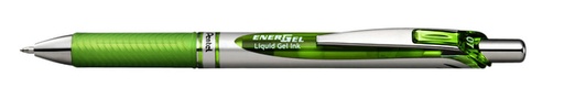 [614464] Roller gel Pentel BL77 EnerGel Medium vert clair
