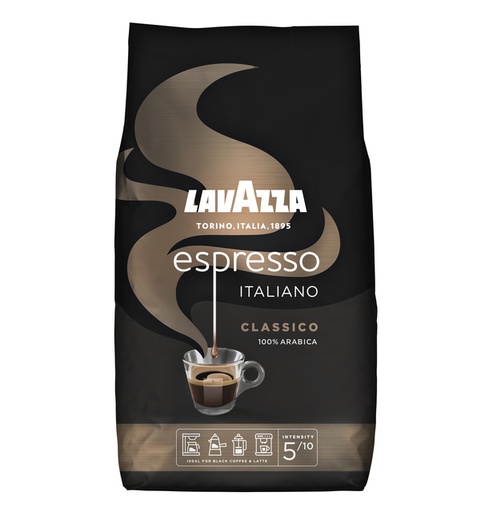 [891890] Koffie Lavazza Caffè espresso bonen black 1000gr