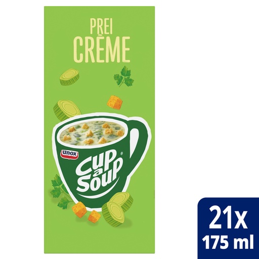 [890193] Cup-a-Soup Unox Poireaux crème 21x 175ml