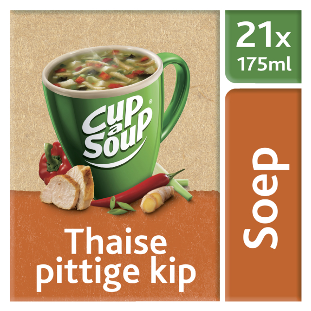 Cup-a-Soup Unox Poulet spicy thaï 175ml