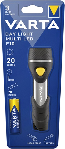 [413911] Lampe de poche Varta Multi LED Day Light F10
