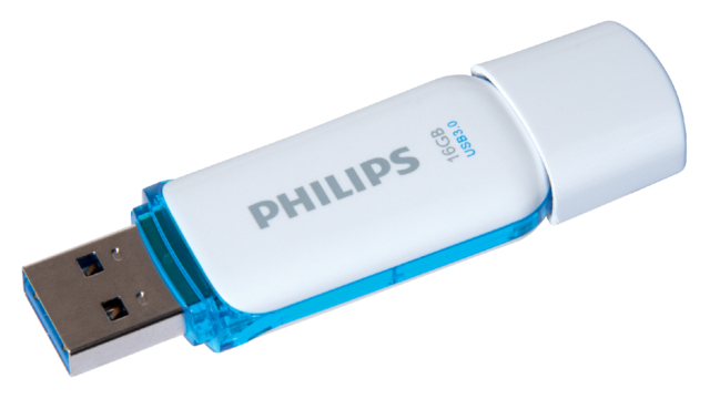 Clé USB 3.0 Philips Snow Edition Ocean Blue 16Go