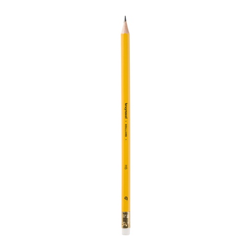 [640285] Crayon graphite Bruynzeel HB avec embout gomme