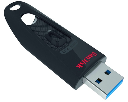 [434875] Clé USB 3.0 SanDisk Cruzer Ultra 64Go noir