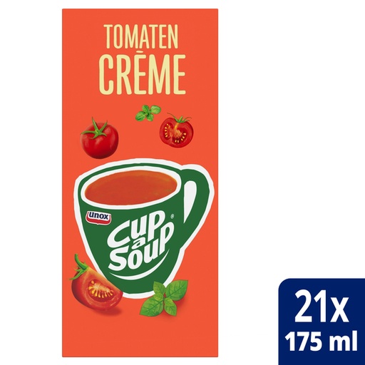 [890198] Cup-a-Soup Unox Tomates crème 21x 175ml