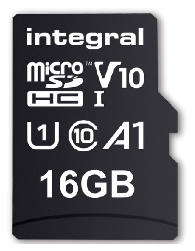 [435283] Carte mémoire Integral Micro SDHC V10 16Go