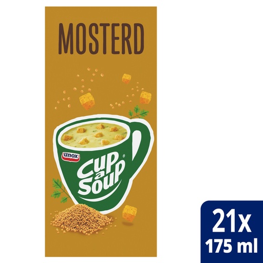 [890199] Cup-a-Soup Unox Moutarde 21x 175ml