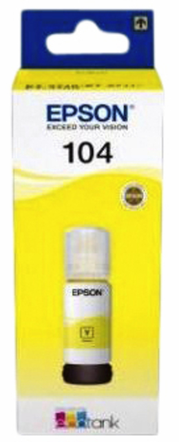 Recharge d''encre Epson 104 T00P350 jaune