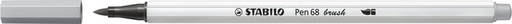 [631219] Brushstift STABILO Pen 568/95 koudgrijs