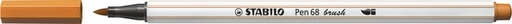 [631217] Brushstift STABILO Pen 568/89 donker oker