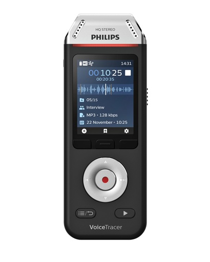 [450107] Digital voice recorder Philips DVT 2110 voor interviews