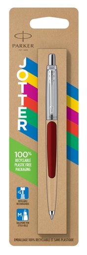 [609352] Stylo bille Parker Jotter Original Red CT Medium blister