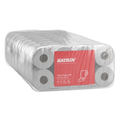 [892607] Toiletpapier Katrin 2-laags 250 vel naturel 169505
