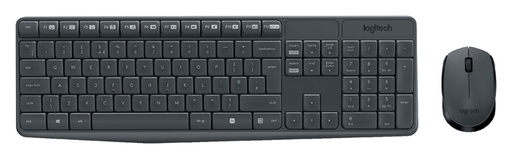 [009021] Clavier Logitech MK235 QWERTY + souris noir