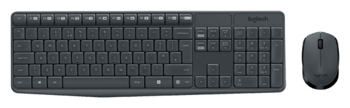 [009021] Toetsenbord Logitech MK235 Qwerty +muis zwart