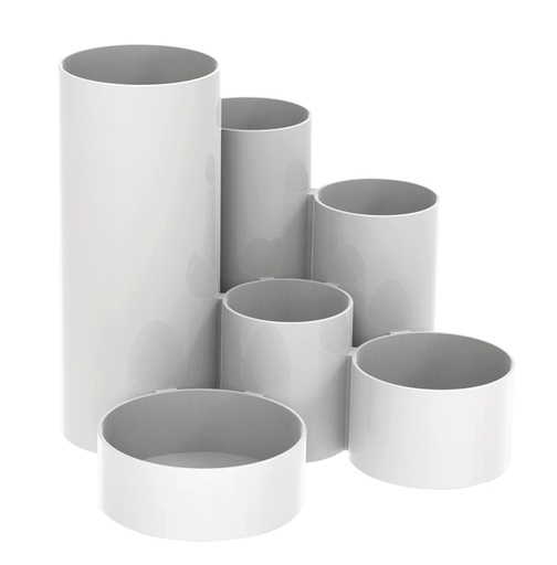 [105972] Pennenkoker MAUL Tubo wit 6-vaks Ø150x125mm