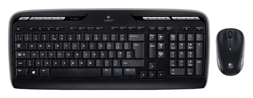 [009240] Toetsenbord- en muisset Logitech MK330 draadloos QWERTY zwart
