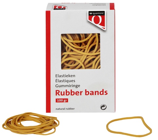 [800458] Elastique Quantore 22 100x1,5x1mm 100 grammes