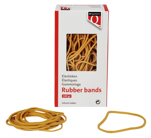 [800462] Elastiek Quantore 24 150x1,5x1mm 100gram