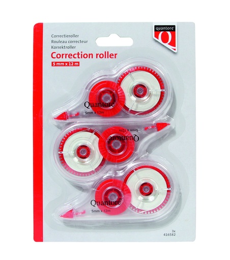 [416582] Correctieroller Quantore 4.2mm blister á 3 stuks
