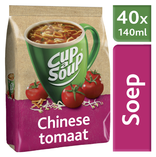 Cup-a-Soup Unox Tomates chinoises sac pour distributeur 140ml