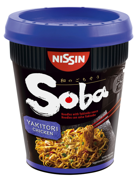 Noodles Nissin Soba yakitori cup