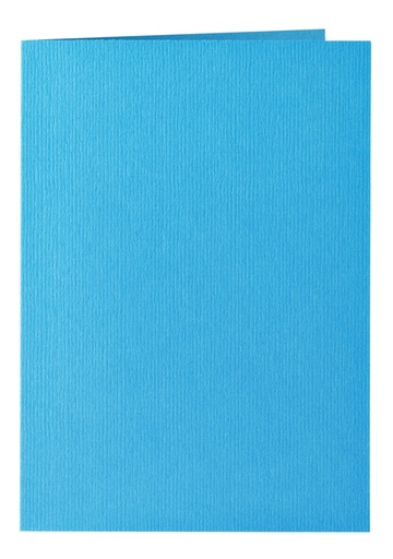 [177060] Carte de correpondance Papicolor double 105x148mm bleu ciel