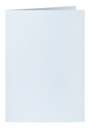 [177062] Carte de correspondance Papicolor double 105x148mm bleu bébé 6 pièces