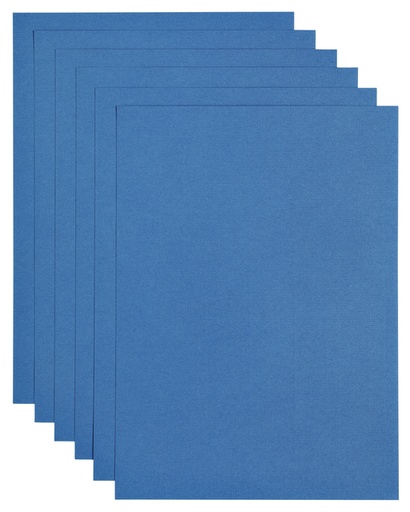 [746337] Papier copieur Papicolor A4 100g bleu foncé 12 feuilles