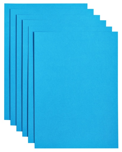 [746314] Kopieerpapier Papicolor A4 200gr 6 vel hemelsblauw