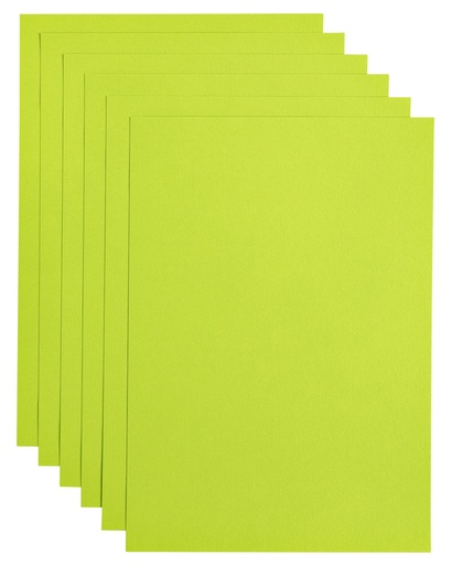 [746318] Kopieerpapier Papicolor A4 200gr 6 vel appelgroen
