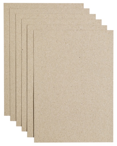 [746320] Kopieerpapier Papicolor A4 220gr 6 vel kraft grijs