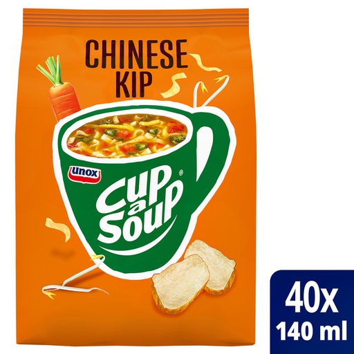 [891017] Cup-a-Soup Unox Poulet chinois sac pour distributeur 140ml