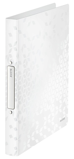 [503028] Ringband Leitz WOW A4 2-rings O-mechaniek 25mm PP wit